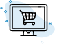 An icon represent eCommerce Marketing